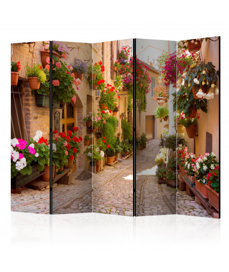 Paravent 5 volets - The Alley in Spello (Italy) II [Room Dividers]