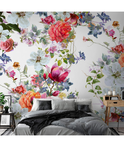 Papier peint - Multi-Colored Bouquets