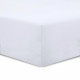 Vision - Drap housse Blanc - 140x190cm - 100% coton