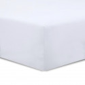 Vision - Drap housse Blanc - 140x190cm - 100% coton