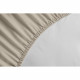 Drap housse - 100% coton - 90 x 190 + Bonnet 25 cm - LOVELY HOME