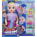Baby Alive Poupée Princesse Ellie grandit !, poupée de 45 cm qui parle et grandit, cheveux blonds, pour enfants, des 3 ans
