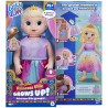 Baby Alive Poupée Princesse Ellie grandit !, poupée de 45 cm qui parle et grandit, cheveux blonds, pour enfants, des 3 ans