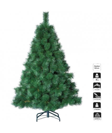 Sapin artificiel Nebraska Spruce - 150 cm - Vert