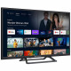 CONTINENTAL EDISON CELED32SA22V2B6 - TV LED HD 32 (81 cm) - Android TV 11 - 3xHDMI, 2xUSB - Noir