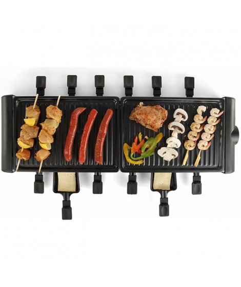 LIVOO  DOC185 Appareil a raclette 12 personnes - Noir