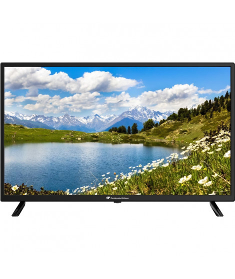 CONTINENTAL EDISON TV 32'' HD (80 cm) - 2xHDMI, 2xUSB - Noir