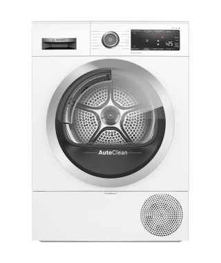 Seche-linge pompe a chaleur BOSCH WTX87K90FR SERIE 8 - 9 kg - Autoclean- L60 cm - Classe A+++ - Blanc