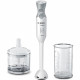 BOSCH Mixeur plongeant avec hachoir ErgoMixx - MSM66020 - 600 W -  Blanc
