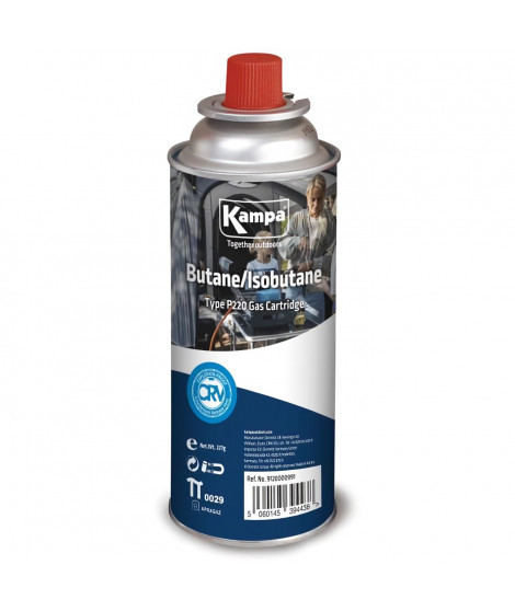 KAMPA - Cartouche de gaz Butane P220 -  Pack de 4