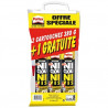 Colle de Fixation Ni Clou Ni Vis PATTEX - Extra Fort & Rapide - Cartouche 380g - Lot de 2 + 1 Gratuit