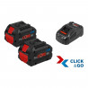 Bosch Professional - Starter Set batterie 2x5,5Ah ProCORE18V