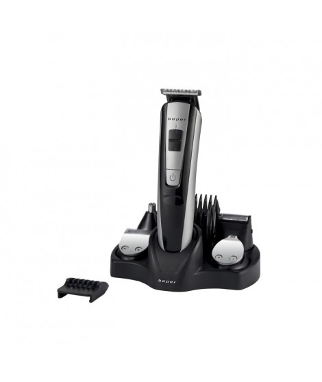 beper - 40.742 - Ensemble 5 en 1 Tondeuse et regle-barbe rechargeable