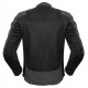 Blouson textile REFLECT Homme – Noir/gris réfléchissant – Taille XL