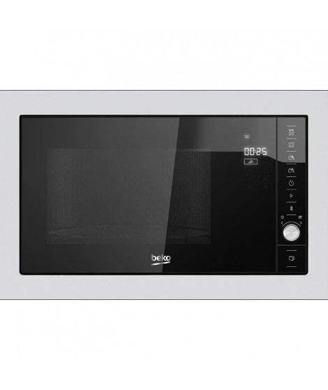 Micro-ondes et Gril Encastrable BEKO - MQB25332BG - Inox - 25L