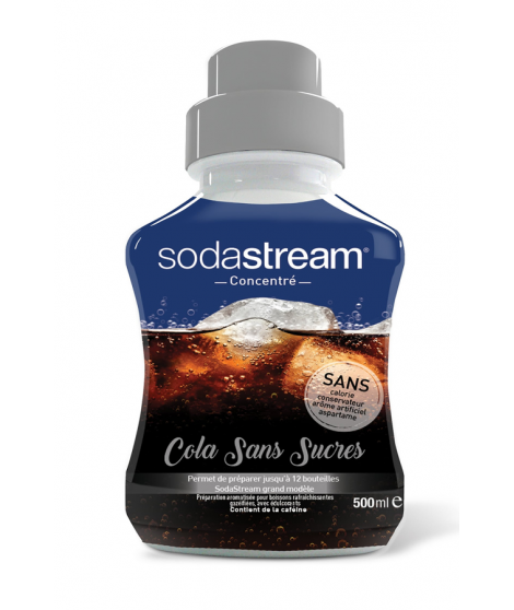 Sirop et concentré Sodastream CONCENTRE COLA SANS SUCRES 500 ML