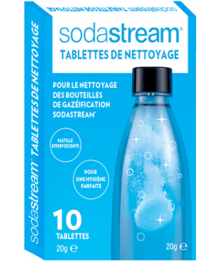 Accessoire machine à soda Sodastream Pastilles - TABLETTES DE NETTOYAGE X10