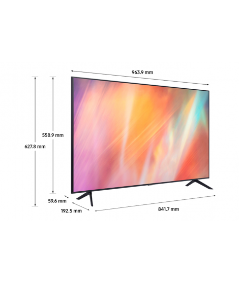 TV LED Samsung UE43AU7105 SMART TV 2021