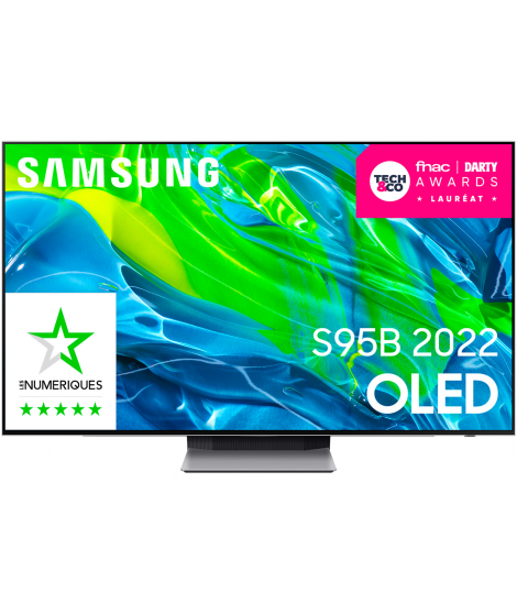 TV OLED Samsung OLED QE55S95B 4K UHD 55" 2022 Argent