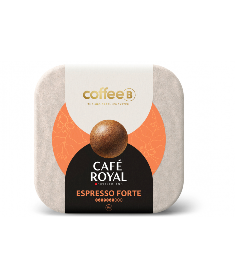 Capsule café Cafe Royal CoffeeB Espresso Forte x9