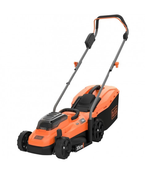 BLACK & DECKER Tondeuse 33 cm sans fil LITHIUM 18V - 2,5Ah - 2 batteries - 1 chargeur - BCMW3318L2-QW