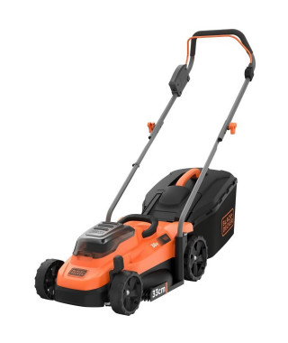 BLACK & DECKER Tondeuse 33cm sans fil LITHIUM 36V - 2,5Ah - 1 batterie -1 chargeur - 1 obturateur Mulching - BCMW3336L1-QW