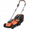 BLACK & DECKER Tondeuse 33cm sans fil LITHIUM 36V - 2,5Ah - 1 batterie -1 chargeur - 1 obturateur Mulching - BCMW3336L1-QW