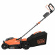 BLACK & DECKER Tondeuse 33cm sans fil LITHIUM 36V - 2,5Ah - 1 batterie -1 chargeur - 1 obturateur Mulching - BCMW3336L1-QW