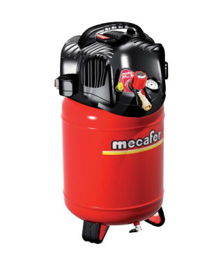 MECAFER Compresseur d'air vertical 24L 1,5HP Twenty