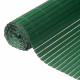 NATURE Canisse double face PVC - 1500 g/m² - Set de fixation - Vert - 1 x 3 m