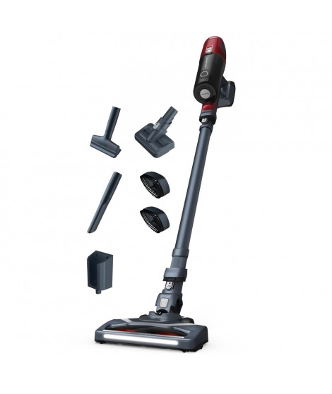 ROWENTA X-PERT 6.60 Kit animal Aspirateur balai sans fil, Gâchette Boost, Jusqu'a 45 min d'autonomie, Stop&Go, Batterie amovible