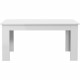 Table a manger PILVI - 6 a 8 personnes - Blanc - Contemporain - L 160 x P 90 x H 75 cm