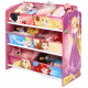 DISNEY PRINCESSES  Meuble de rangement pour chambre d'enfant avec 6 bacs