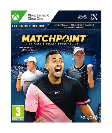 Matchpoint - Tennis Championships Legends Editions Jeu Xbox Series X / Xbox One