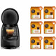 KRUPS YY4511FD Nescafé Dolce Gusto Piccolo XS Machine a café + 6 boites de capsules bio, Cafetiere dosettes, Pression 15 bars…