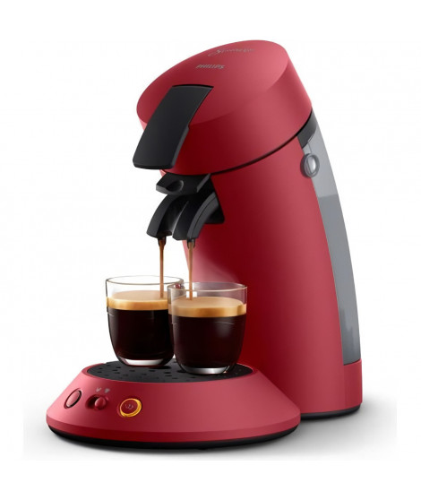 Machine a café a dosettes PHILIPS Senseo Original Plus CSA210/91 - Rouge