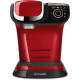 Machine a café TASSIMO BOSCH TAS6503 - Rouge - Multi-boissons - Réservoir d'eau 1,3L - Arret automatique