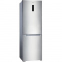 HAIER HBM-686XNFN - Réfrigérateur congélateur bas - 315L (218+ 97) - Froid No Frost - L60 x H185 cm - Simili Inox