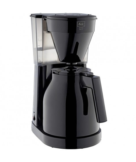 MELITTA Easy Therm II 1023-06 - Cafetiere filtre 1L - 1050 W - Noir