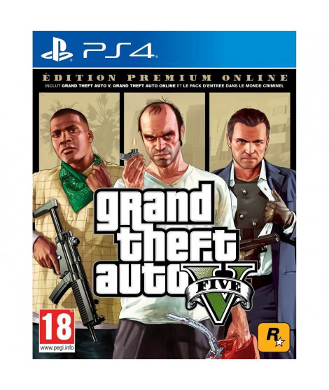 GTA V : EDITION PREMIUM Jeu PS4