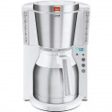 MELITTA Cafétiere Look IV Therm Timer 1011-15 Blanc/Acier Brossé