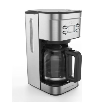 Cafetiere filtre programmable CONTINENTAL EDISON Inox