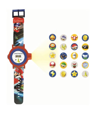 MARIO KART Montre digitale avec projection de 20 images - LEXIBOOK