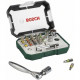 BOSCH Accessoires - set vissage coul. 26 pces + cle a cliquet