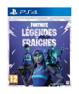 Fortnite Pack Legendes fraiches Jeu PS4 - code téléchargement