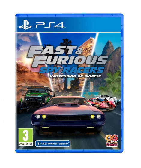 Fast & Furious : Spy Racer - L'ascension de Sh1ft3r Jeu PS4