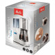 MELITTA 100801 Cafetiere filtre programmable Optima Timer - Blanc
