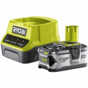 RYOBI Pack chargeur & 1 batterie 18V 4,0 Ah lithium+