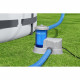 BESTWAY Pompe de filtration a cartouche (type III), débit de la pompe : 5678L/h, pour piscines de 1100 a 31700L