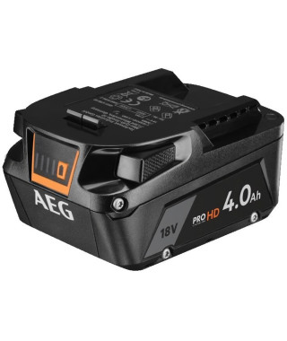 AEG - Batterie Pro lithium 18 Volts 4 -0 Ah - technologie HIGH DEMAND. - L1840SHD